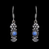 Gehna Jaipur Dumortierite Color Stone Studded Earrings In German Silver  For Girls & Women GE01-1260 - Image 4