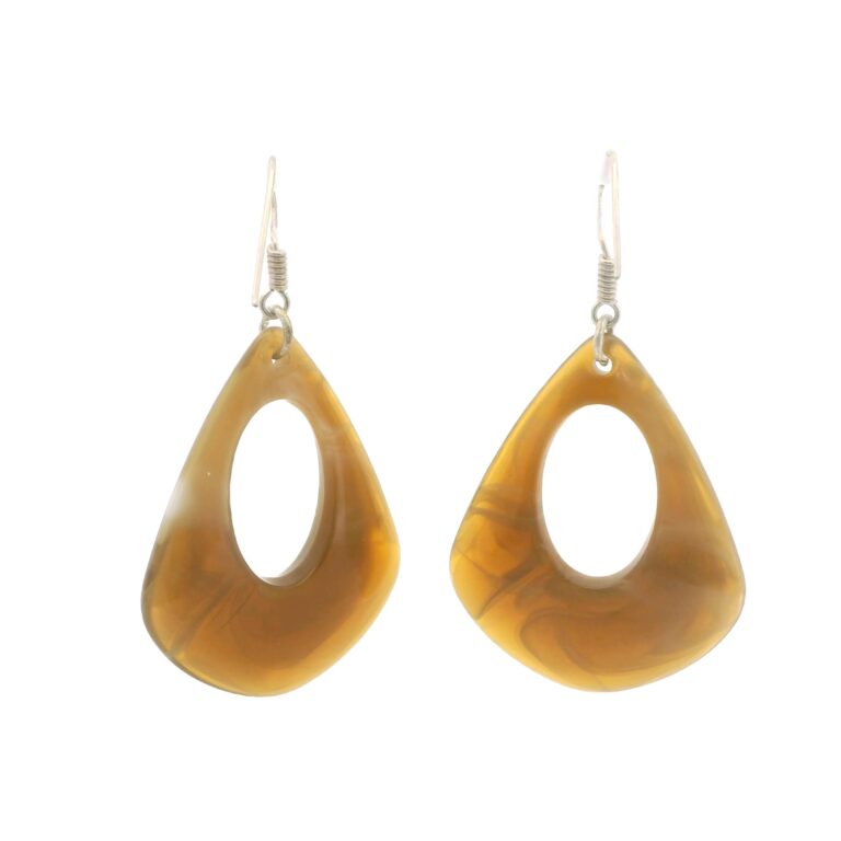Gehna Jaipur Elegant Amber Teardrop Earrings  For Girls & Women FE-1268