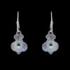 Gehna Jaipur Turquoise Color Stone Earrings In German Silver  For Girls & Women GE01-1272 - Image 4