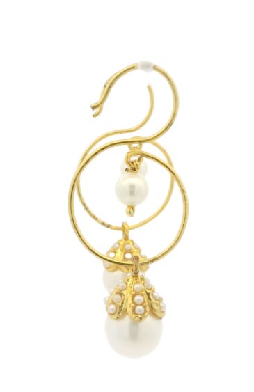 Gehna Jaipur Elegant Pearl Drop Earrings  For Girls & Women FE-1273