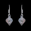 Gehna Jaipur Peridot Color Stone Studded Earrings In German Silver  For Girls & Women GE01-1275 - Image 4