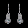 Gehna Jaipur Natural Blue Turquoise Color Stone Earrings In German Silver  For Girls & Women GE01-1276 - Image 4