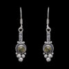 Gehna Jaipur Labradorite Color Stone Studded Earrings In German Silver  For Girls & Women GE01-1280 - Image 3