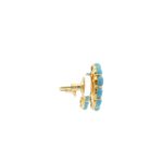 Gehna Jaipur Elegant Turquoise And Pearl Earrings  For Girls & Women FE-1282 - Image 5