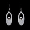 Gehna Jaipur Natural Red Garnet Color Stone Earrings In German Silver  For Girls & Women GE01-1292 - Image 4