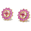 Gehna Jaipur Elegant Tourmaline Stone Studded Earrings  For Girls & Women FE-1302
