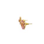 Gehna Jaipur Elegant Tourmaline Stone Studded Earrings  For Girls & Women FE-1302 - Image 4