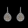 Gehna Jaipur Citrine Color Stone Studded Earrings In German Silver  For Girls & Women GE01-1308 - Image 5