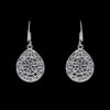 Gehna Jaipur Blue Sapphire Color Stone Earrings In German Silver  For Girls & Women GE01-1311 - Image 5