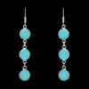 Gehna Jaipur Blue Chalcedony Color Stone Earrings In German Silver  For Girls & Women GE01-1314 - Image 4