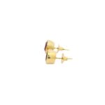 Gehna Jaipur Natural Tourmaline Stone Studded Earrings  For Girls & Women FE-1315 - Image 5