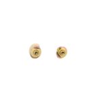 Gehna Jaipur Pink Tourmaline Stone Studded Earrings  For Girls & Women FE-1320 - Image 3