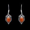 Gehna Jaipur Sun Sitara Color Stone Studded Earrings In German Silver  For Girls & Women GE01-1320 - Image 3