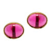 Gehna Jaipur Pink Tourmaline Stone Studded Earrings  For Girls & Women FE-1320 - Image 2