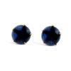 Gehna Jaipur Blue Sapphire Stone Studded Earrings  For Girls & Women FE-1327