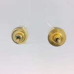 Gehna Jaipur Natural Blue Sapphire Stone Studded Earrings  For Girls & Women FE-1336 - Image 3