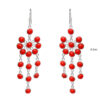 Gehna Jaipur Natural Jasper Color Stone Earrings In German Silver  For Girls & Women GE01-1339