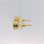 Gehna Jaipur Cubic Zirconia Oval Shape Earrings  For Girls & Women FE-1348 - Image 5