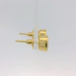 Gehna Jaipur Cubic Zirconia Oval Shape Earrings  For Girls & Women FE-1348 - Image 3