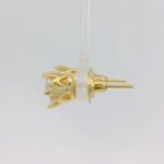 Gehna Jaipur Cubic Zirconia Round Shape Earrings  For Girls & Women FE-1362 - Image 4