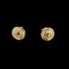 Gehna Jaipur Blue Sapphire Stone Studded Round Shape Earrings  For Girls & Women FE-1365 - Image 3