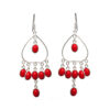 Gehna Jaipur Jasper Color Stone Earrings In German Silver  For Girls & Women GE01-1368