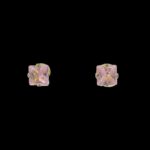 Gehna Jaipur 5 Pairs Of Multi Color Square Shape Stone Studded Stud Style Earrings  For Girls & Women FE-1370 - Image 4