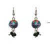 Gehna Jaipur Green Quartz Stone Earrings In German Silver  For Girls & Women GE01-1370 - Image 3