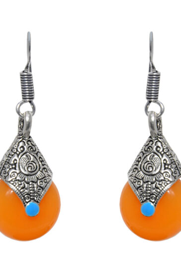 Gehna Jaipur Stylish Yellow Quartz Color Stone Studded Earrings  For Girls & Women GE01-1377