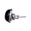 Gehna Jaipur Amethyst Color Stone Stud Earrings In German Silver  For Girls & Women GE01-1388 - Image 4