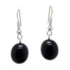 Gehna Jaipur Black Onyx Color Stone Studded Earrings For Girls & Women GE01-1554