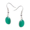 Gehna Jaipur Green Onyx Color Stone Studded Earrings For Girls & Women GE01-1557 - Image 4