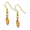 Gehna Jaipur Natural Citrine Gemstone Studded Bezel Earrings For Girls & Women GE01-1560 - Image 4