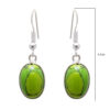 Gehna Jaipur Green Turquoise Color Stone Studded Earrings For Girls & Women GE01-1565 - Image 4