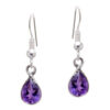 Gehna Jaipur "Aaa" Quality Amethyst Gemstone Studded Earrings For Girls & Women GE01-1575