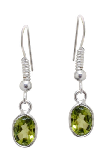 Gehna Jaipur Peridot Gemstone Studded Earrings For Girls & Women GE01-1576