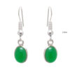 Gehna Jaipur Green Onyx Color Stone Studded Earrings For Girls & Women GE01-1581 - Image 3