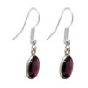 Gehna Jaipur Natural Red Garnet Gemstone Studded Earrings For Girls & Women GE01-1586 - Image 4