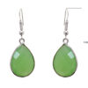 Gehna Jaipur Prehnite Color Stone Studded Earrings For Girls & Women GE01-1591 - Image 3