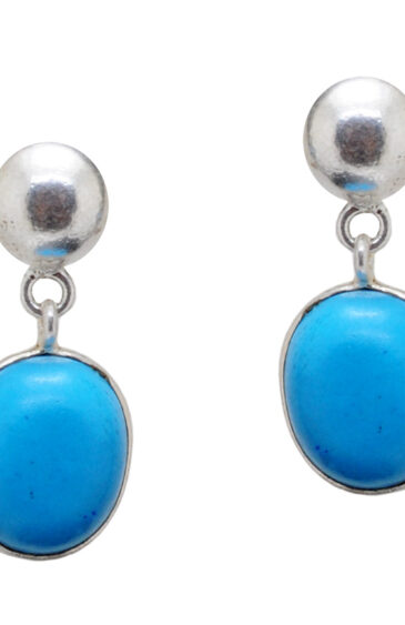 Gehna Jaipur Turquoise Color Stone Studded Earrings For Girls & Women GE01-1597