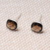 Gehna Jaipur Natural Smoky Quartz Gemstone Studded Earrings For Girls & Women GE01-1599 - Image 9