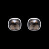 Gehna Jaipur Natural Smoky Quartz Gemstone Studded Earrings For Girls & Women GE01-1599 - Image 6