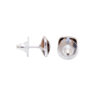 Gehna Jaipur Natural Smoky Quartz Gemstone Studded Earrings For Girls & Women GE01-1599 - Image 5