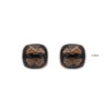 Gehna Jaipur Natural Smoky Quartz Gemstone Studded Earrings For Girls & Women GE01-1599 - Image 3