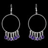 Gehna Jaipur Natural Amethyst Gemstone Studded Earrings For Girls & Women GE01-1603 - Image 4