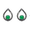 Gehna Jaipur Green Onyx Stone Studded Tops For Girls & Women GE01-1606 - Image 3