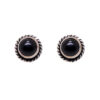 Gehna Jaipur Black Onyx Gemstone Studded Studs For Girls & Women GE01-1607