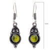 Gehna Jaipur Peridot Color Stone Studded Earrings For Girls & Women GE01-1615 - Image 3