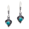 Gehna Jaipur Turquoise Color Stone Studded Earrings For Girls & Women GE01-1616