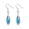 Gehna Jaipur Swiss Blue Topaz Color Stone Studded Earrings For Girls & Women GE01-1617 - Image 4